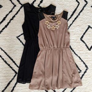 Chiffon Cinched Waist Dress
